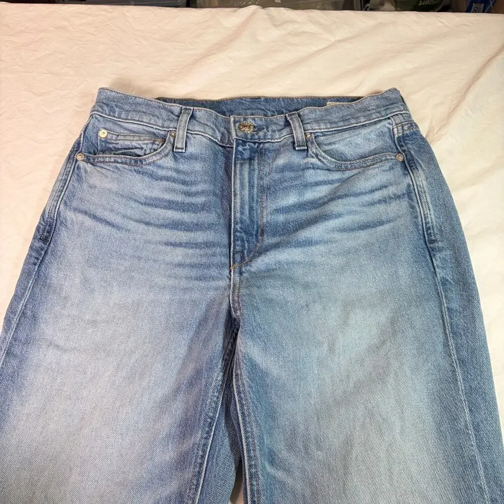AYR Light Blue Straight Leg Jeans